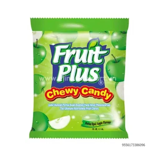 Kẹo mềm Fruit Plus hương táo 100g