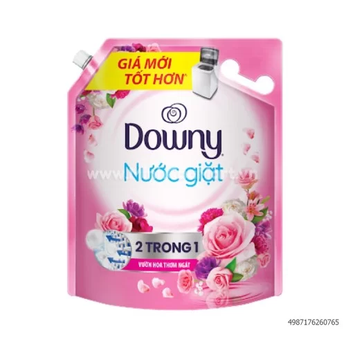 Nước giặt Downy túi 2.65kg vườn hoa thơm mát Nước giặt Downy túi 2.65kg vườn hoa thơm mát