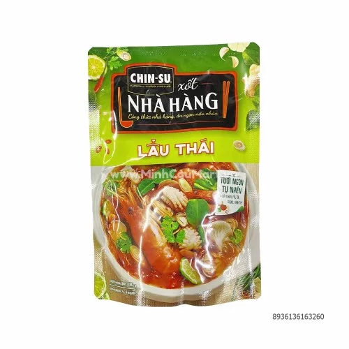 Xốt gia vị nêm sẵn lẩu Thái Chinsu gói 180g