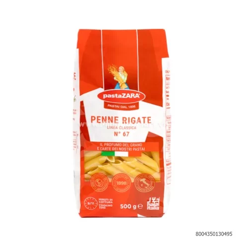 Nui ý ống xéo 49 500g Pasta Zara Nui ý ống xéo 49 500g Pasta Zara