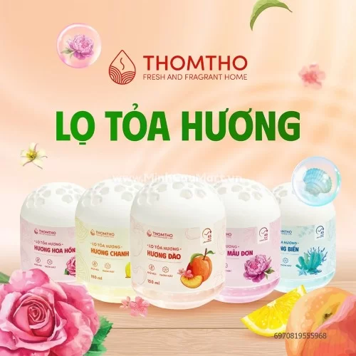 Lọ toả hương thơm phòng 150ml hiệu THOMTHO            Lọ toả hương thơm phòng 150ml hiệu THOMTHO