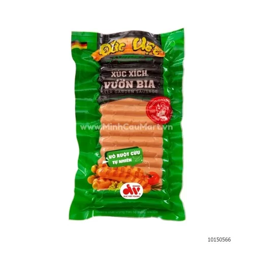 Xúc Xích Vườn Bia Đức Việt 450g Xúc Xích Vườn Bia Đức Việt 450g