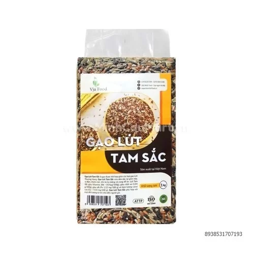 Gạo Lứt Tám Sắc Việt Nhật Food 1kg Gạo Lứt Tám Sắc Việt Nhật Food 1kg