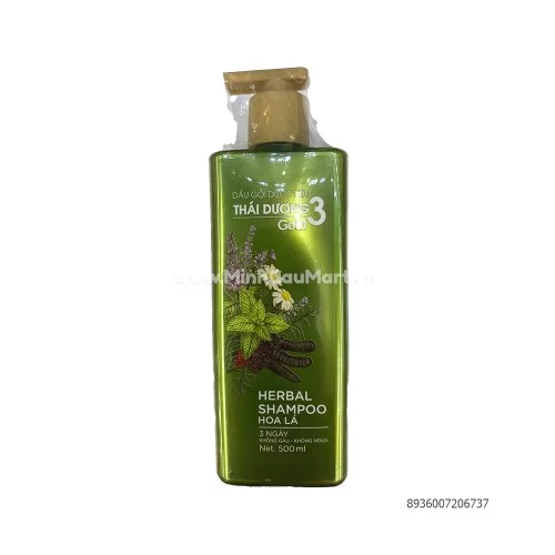Dầu Gội Thái Dương 3 Mềm Mượt Hơn 480ml  Dầu Gội Thái Dương 3 Mềm Mượt Hơn 480ml