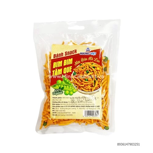 Bim bim tăm que Hương ViỆt 150g         Bim bim tăm que Hương ViỆt 150g