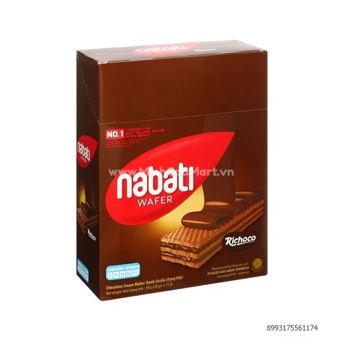 Bánh socola dạng xốp Nabati Goguna 300g                                                                                                                                                                                                                    Bánh socola dạng xốp Nabati Goguna 300g