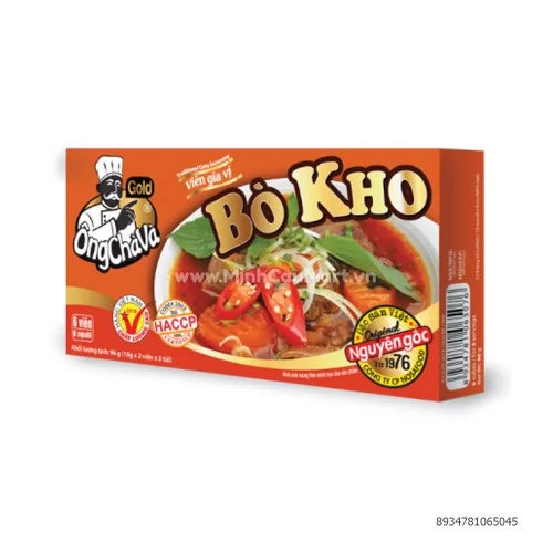 Viên Gia Vị Bò Kho Gold 126g Viên Gia Vị Bò Kho Gold 126g