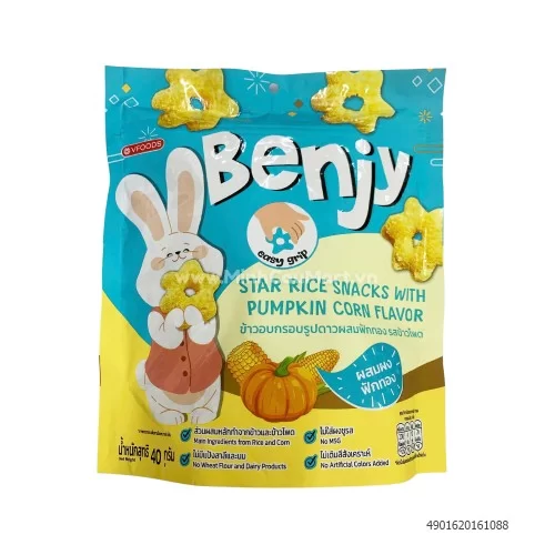 Bánh gạo Snacks các vị Benjy 40g             