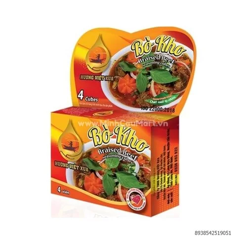 Viên gia vị bò kho HVX 75g Viên gia vị bò kho HVX 75g