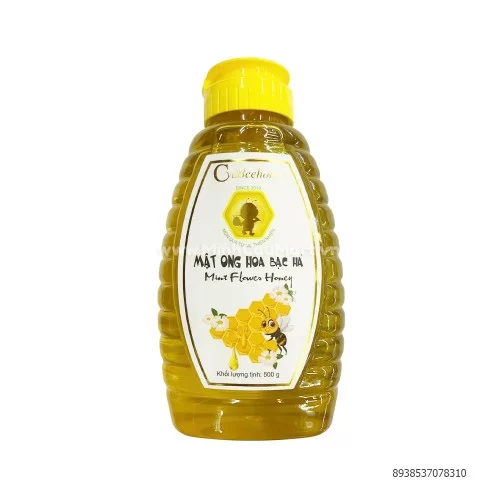 MẬt ong bạc hà Cvd Beehoney 500Gr                                                                                                                                                                                                                  MẬt ong bạc hà Cvd Beehoney 500Gr