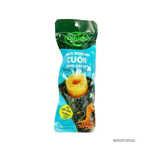 Snack rong biỂn cuộn Bibigo 4G       