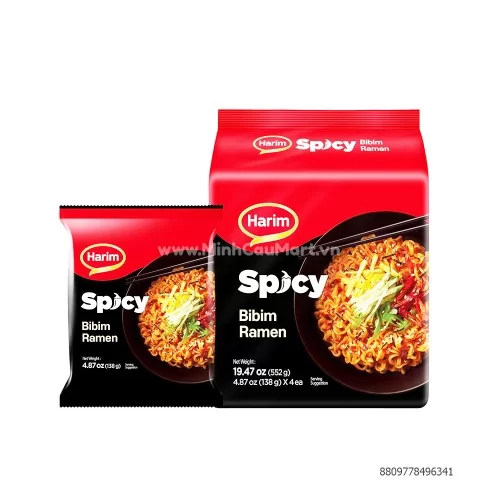 Mì cay Harim Spicy Ramen 137.8g                                                                                                                                                                                                                            Mì cay Harim Spicy Ramen 137.8g
