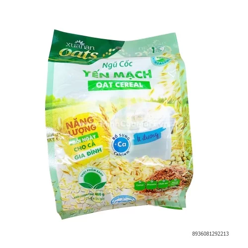 Ngũ cốc yến mạch Xuân An 400g                                                                                                                                                                                                                              Ngũ cốc yến mạch Xuân An 400g