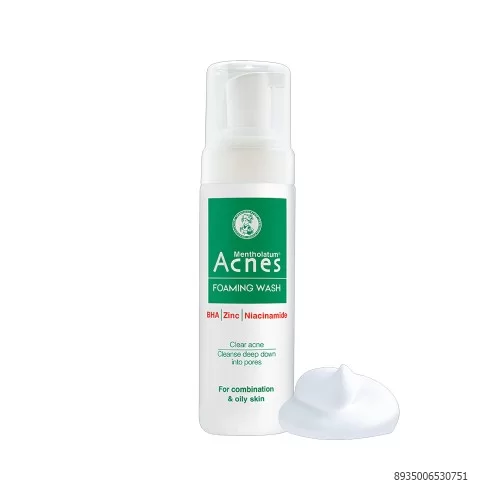 SRM Acnes bọt kháng khuẩn ,ngăn ngừa mụn 150Ml