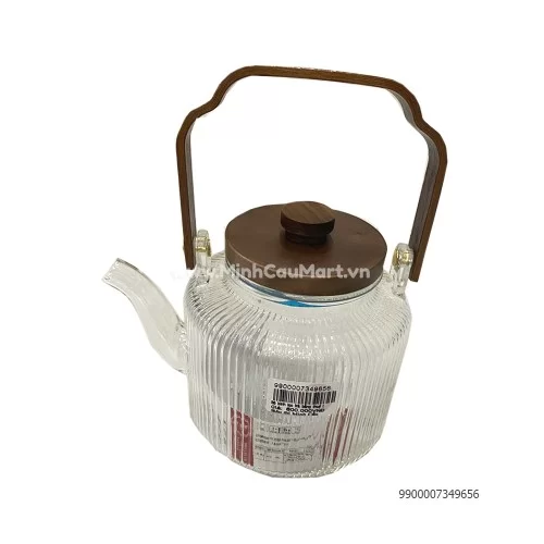 Bộ bình lọc bằng thuỷ tinh dung tích 900ml kèm 6 chén 120ml MD19 TTNHUA3 Bộ bình lọc bằng thuỷ tinh dung tích 900ml kèm 6 chén 120ml MD19 TTNHUA3