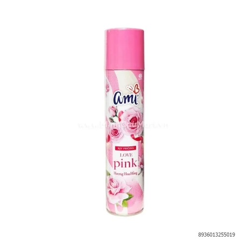Xịt phòng Ami hương hoa hồng 280ml  Xịt phòng Ami hương hoa hồng 280ml