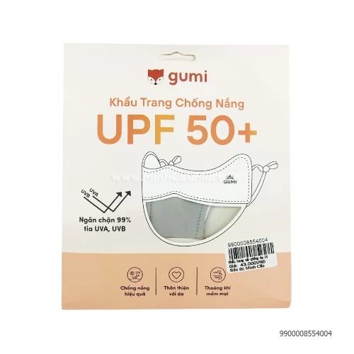 Khẩu trang vẢi Gumi chỐng tia UV SP000368   