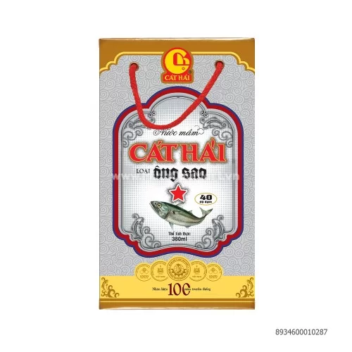 Mắm ông sao Cát Hải chai 370ml/hộp     Mắm ông sao Cát Hải chai 370ml/hộp