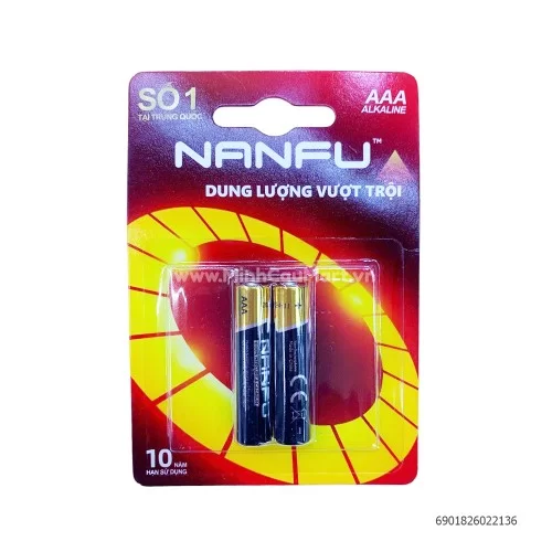 Pin tiểu kiềm NANFU AA LR03 MP 2B