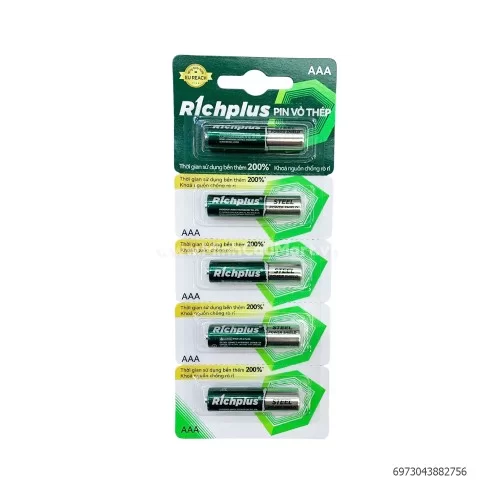 Pin tiểu carbon Richplus AAA R03 MP 5 1B