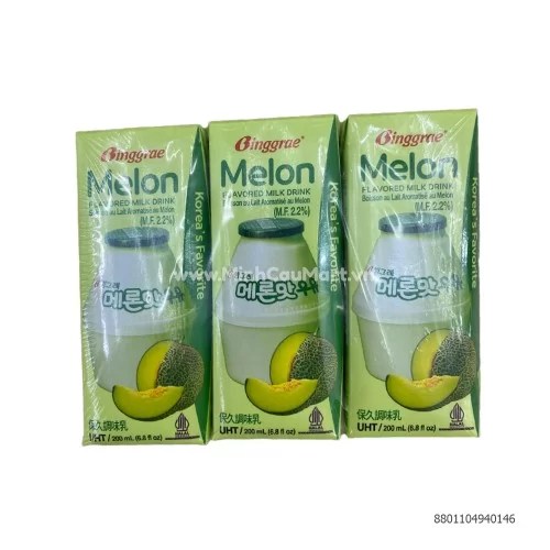 Sữa Binggrae Dưa Gang Hàn Quốc 200ml Sữa Binggrae Dưa Gang Hàn Quốc 200ml