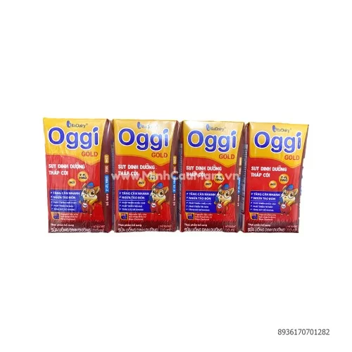 Sữa Bột Pha sẵn OGGI GOLD Suy Dinh Dưỡng Cho Trẻ Thấp Còi 110ml Sữa Bột Pha sẵn OGGI GOLD Suy Dinh Dưỡng Cho Trẻ Thấp Còi 110ml