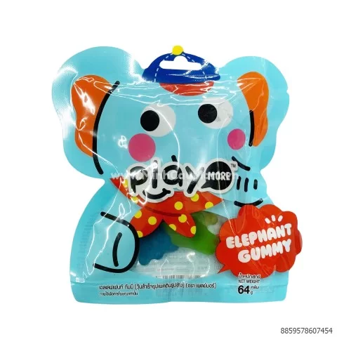 Kẹo dẻo hình chữ cái Playmore 72g 