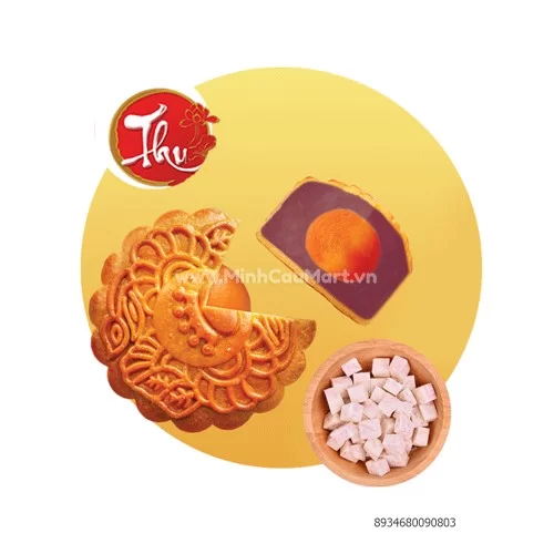 Bánh Trung Thu Nướng Kinh Đô Khoai Môn 1 Trứng M1 - 150G