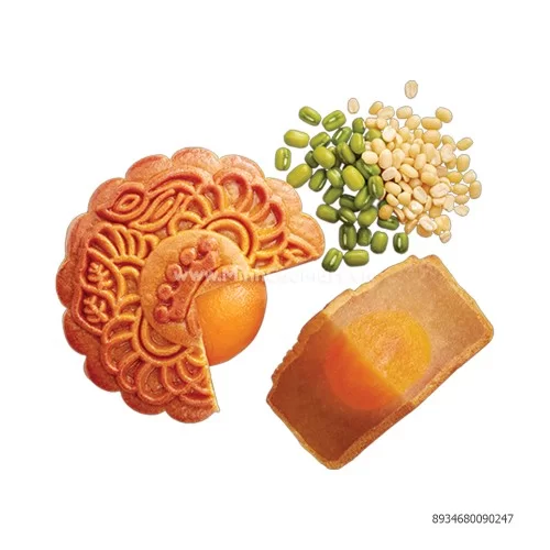 Bánh Trung Thu Nướng Kinh Đô Đậu Xanh 1 Trứng 61 - 150G Bánh Trung Thu Nướng Kinh Đô Đậu Xanh 1 Trứng 61 - 150G