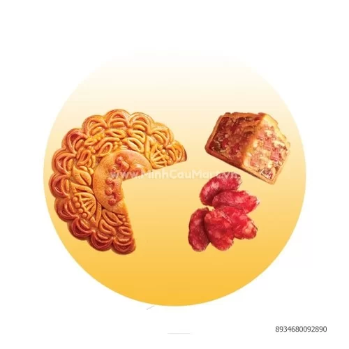 Bánh Trung Thu Nướng Kinh Đô Thập Cẩm Lạp Xưởng 0 Trứng 40 - 150G Bánh Trung Thu Nướng Kinh Đô Thập Cẩm Lạp Xưởng 0 Trứng 40 - 150G