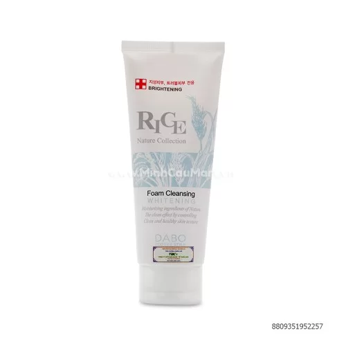 Sữa rửa mặt dabo rice Hàn Quốc 130g  Sữa rửa mặt dabo rice Hàn Quốc 130g