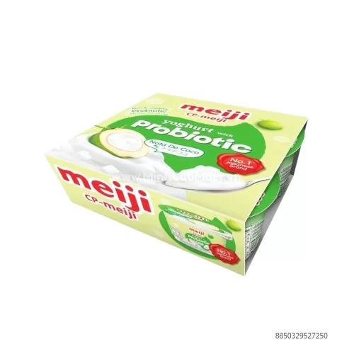 Sữa chua thạch dừa Meiji 90g      Sữa chua thạch dừa Meiji 90g