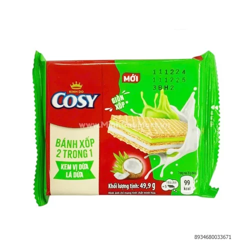 Cosy bánh xốp các vị 49.9g Cosy bánh xốp các vị 49.9g