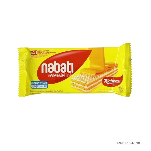 Bánh Kem Xốp Nabati các vị gói 17g Bánh Kem Xốp Nabati các vị gói 17g