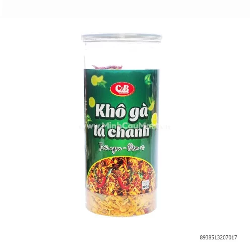 Khô gà lá chanh C&B 300g  Khô gà lá chanh C&B 300g