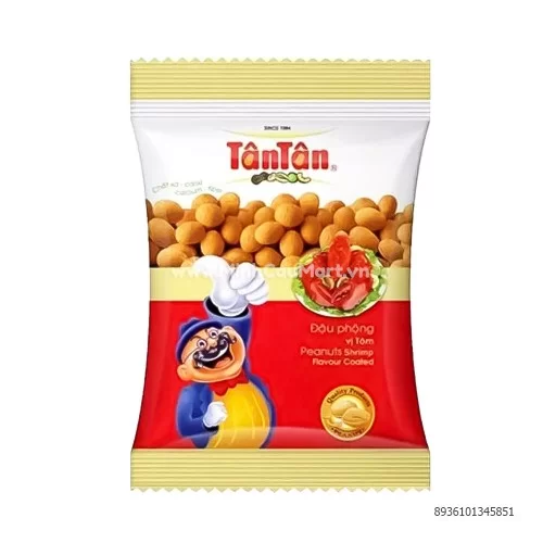 Đậu phộng Tân Tân vị BBQ 50G