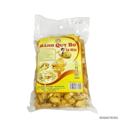 Bánh cá mặn Tân Việt 150g     Bánh cá mặn Tân Việt 150g
