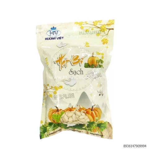 Hạt bí sạch Hương Việt 240gr Hạt bí sạch Hương Việt 240gr