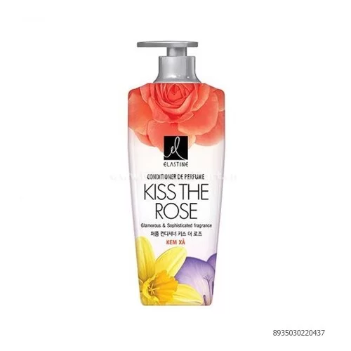 Dầu Xả Hương Nước Hoa Elastine Kiss The Rose 600ML Dầu Xả Hương Nước Hoa Elastine Kiss The Rose 600ML