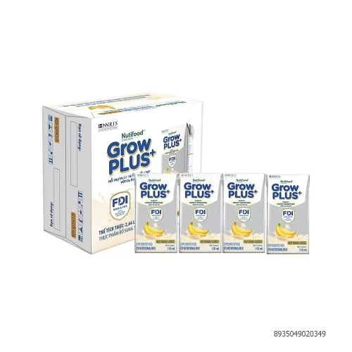 SUDD Grow Plus + vị trái cây Nuti 110ml