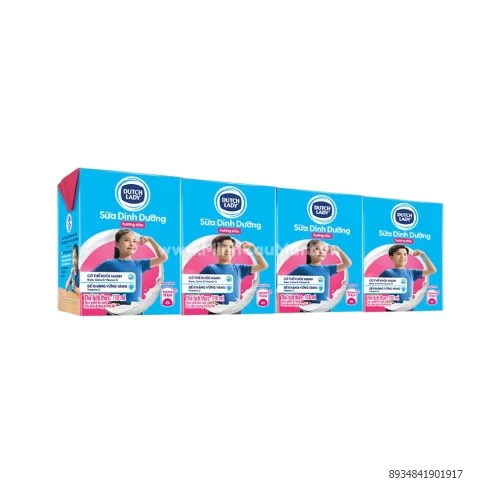 Sữa Tươi Uống Cô Gái Hà Lan Hương Dâu 110ml Sữa Tươi Uống Cô Gái Hà Lan Hương Dâu 110ml