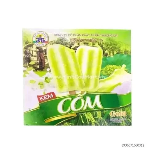 Kem GOLD đặc biệt vị cốm 10que/hộp