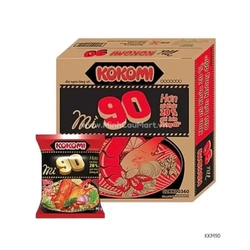 Thùng mì kokomi 90 new 30goi/thung