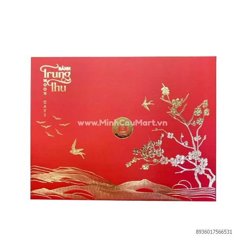 Bánh trung thu Hộp Hà Thành BM 600g Bánh trung thu Hộp Hà Thành BM 600g