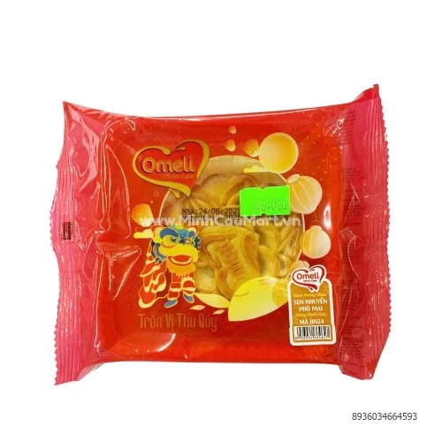 Bánh nướng nhân phô mai trứng muối Omeli 150g  Bánh nướng nhân phô mai trứng muối Omeli 150g