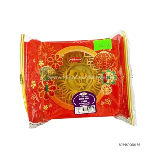 Bánh trung thu nướng Bibica khoai môn 1 trứng 150Gr    Bánh trung thu nướng Bibica khoai môn 1 trứng 150Gr
