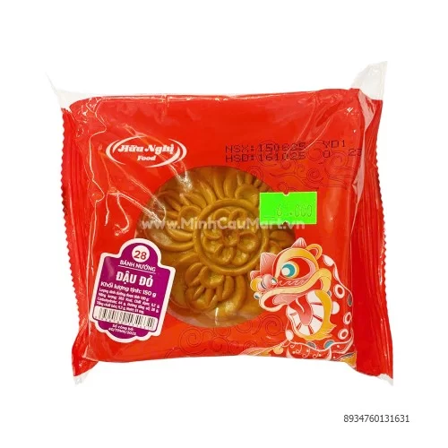 Bánh Nướng Trung Thu Hữu Nghị Nhân Đậu Đỏ 150G Bánh Nướng Trung Thu Hữu Nghị Nhân Đậu Đỏ 150G