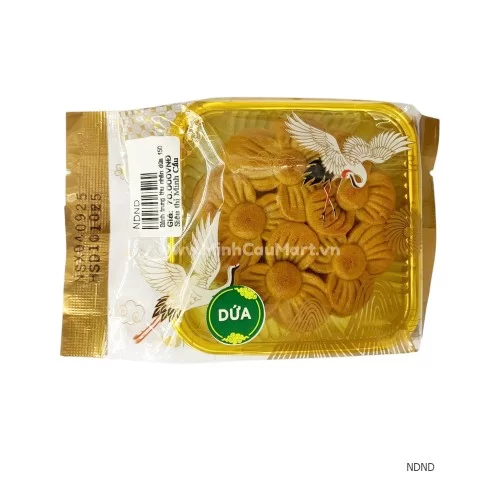 Bánh trung thu Minh Cầu nhân dứa 150g Bánh trung thu Minh Cầu nhân dứa 150g