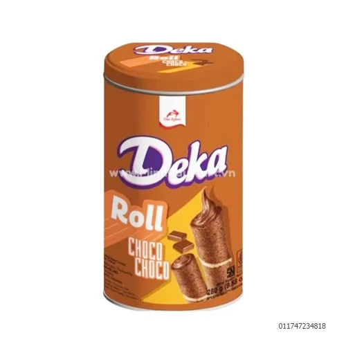 Bánh xốp Deka vị socola hộp 300g Bánh xốp Deka vị socola hộp 300g