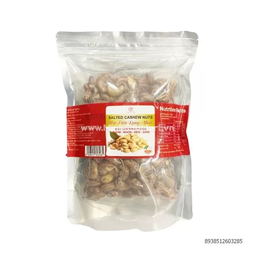 Hạt điều rang muối gói 500gr